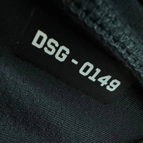 ASRV Black gym shirt long sleeve with DSG-0149 - Picture 2 of 5